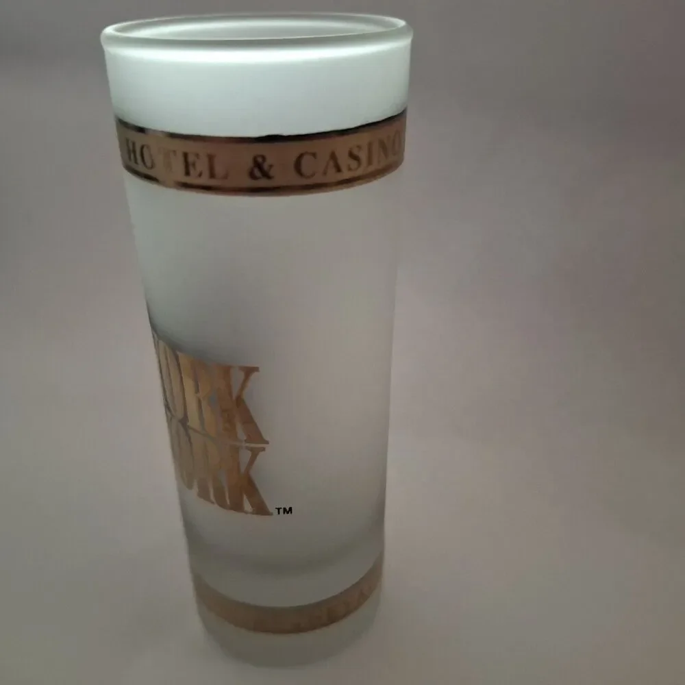 New York New York Hotel & Casino Tall Shooter Shot Glass Barware